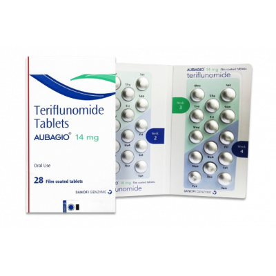 AUBAGIO 14 MG ( TERIFLUNOMIDE ) 28 FILM-COATED TABLETS